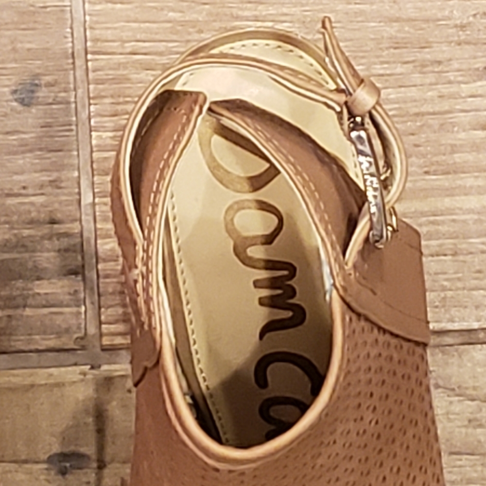 Sam Edelman Open Toed Booties Size 8.5 - image 2